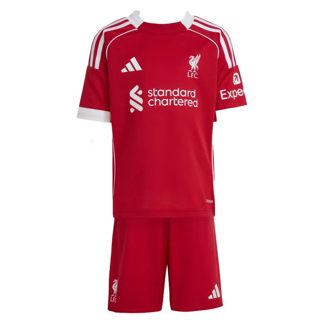 2025-2026 Liverpool Home Mini Kit (Kerkez 6)-SoccerKits Hub | Buy Soccer Jerseys Online